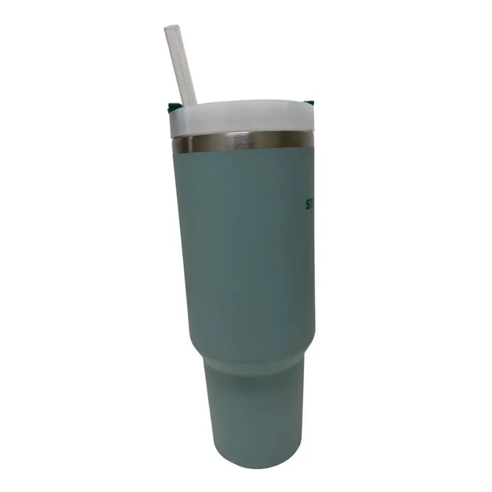 Stanley Adventure Quencher 40 oz Tumbler With Handle Lid Straw - Seafoam - Picture 5 of 10